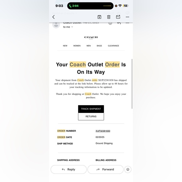 Coach Signature Brown Nolita barrel bag - Picture 4 of 5